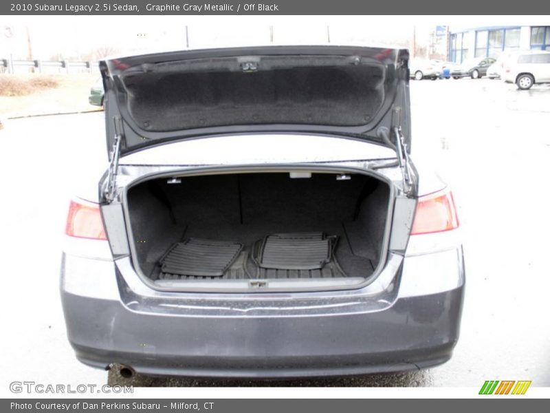 Graphite Gray Metallic / Off Black 2010 Subaru Legacy 2.5i Sedan