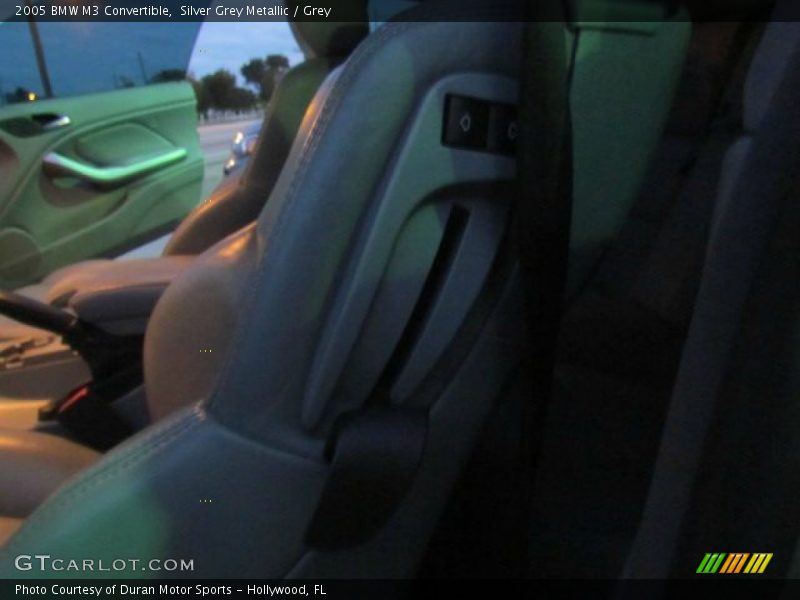 Silver Grey Metallic / Grey 2005 BMW M3 Convertible