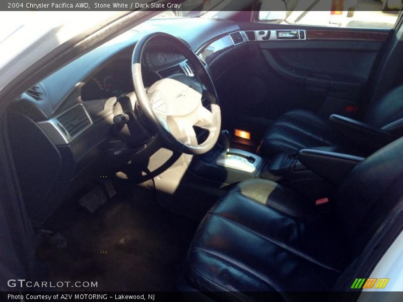 Stone White / Dark Slate Gray 2004 Chrysler Pacifica AWD