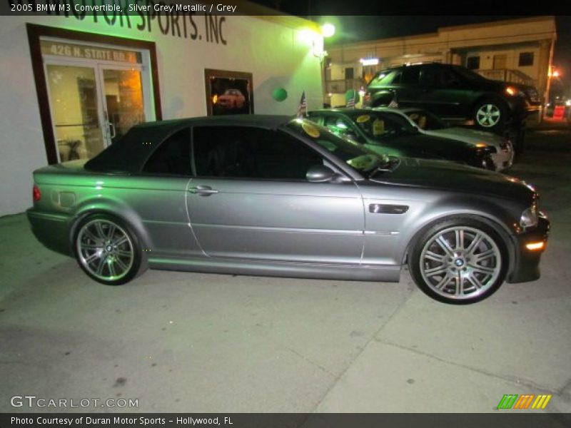 Silver Grey Metallic / Grey 2005 BMW M3 Convertible