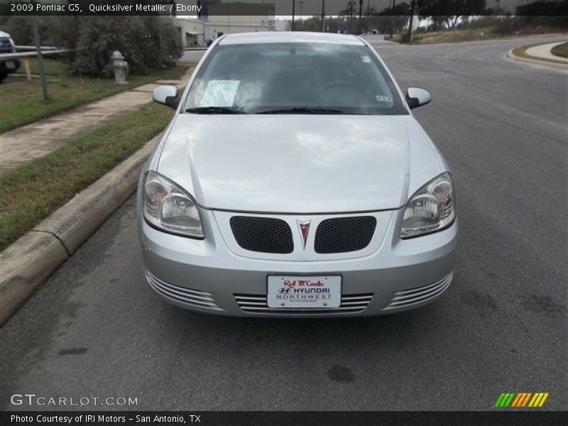 Quicksilver Metallic / Ebony 2009 Pontiac G5