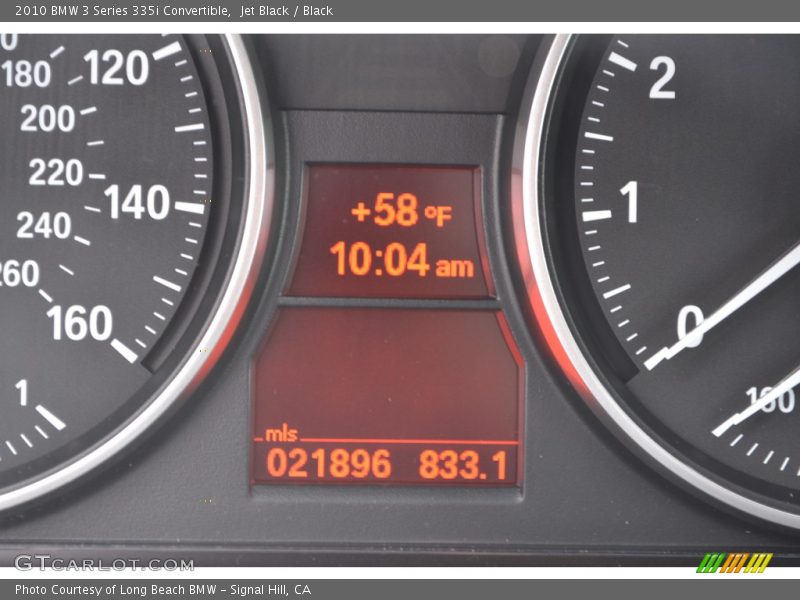 Jet Black / Black 2010 BMW 3 Series 335i Convertible