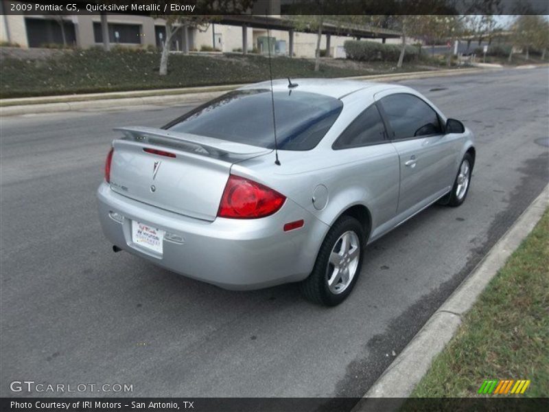 Quicksilver Metallic / Ebony 2009 Pontiac G5