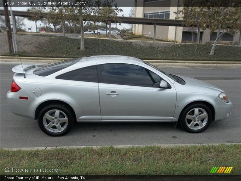 Quicksilver Metallic / Ebony 2009 Pontiac G5