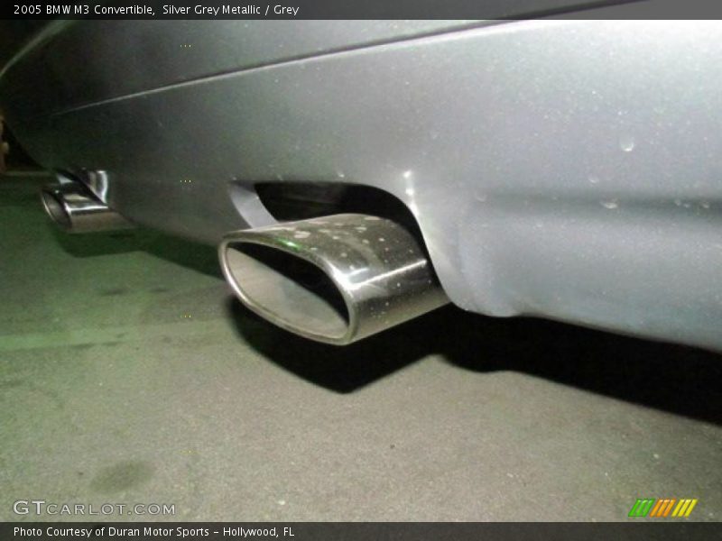 Silver Grey Metallic / Grey 2005 BMW M3 Convertible