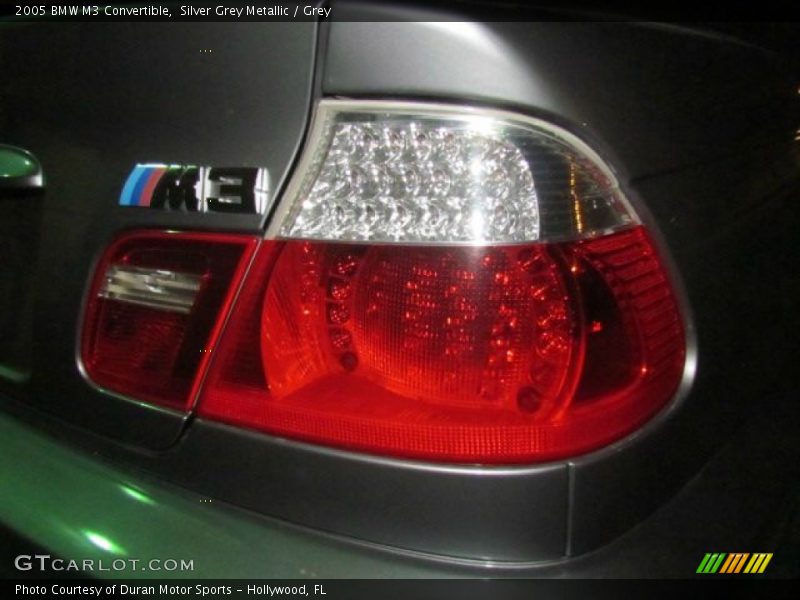 Silver Grey Metallic / Grey 2005 BMW M3 Convertible