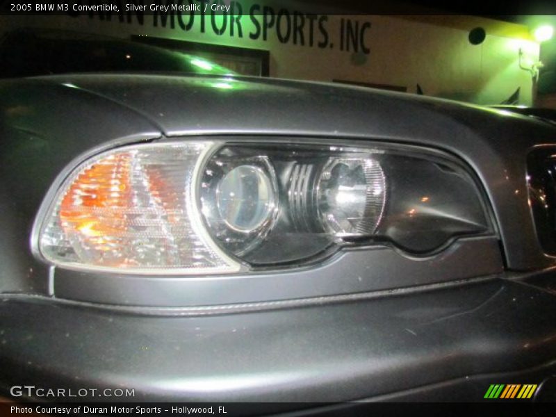 Silver Grey Metallic / Grey 2005 BMW M3 Convertible