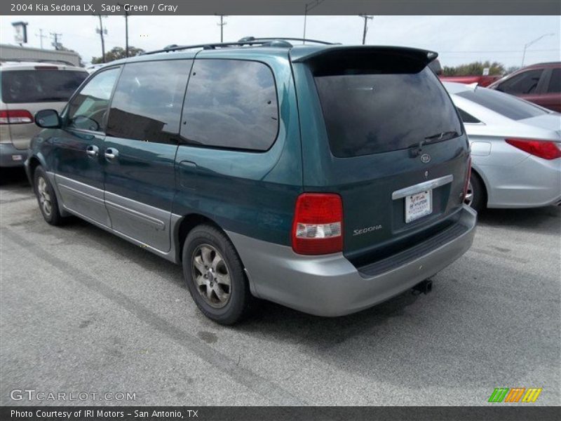 Sage Green / Gray 2004 Kia Sedona LX