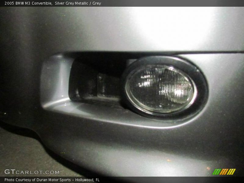 Silver Grey Metallic / Grey 2005 BMW M3 Convertible