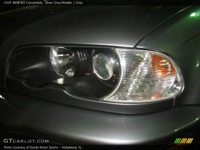 Silver Grey Metallic / Grey 2005 BMW M3 Convertible