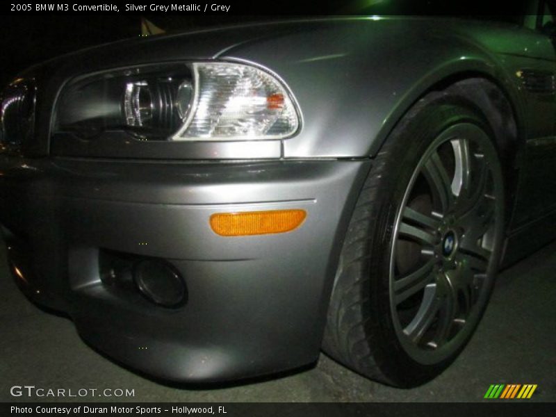 Silver Grey Metallic / Grey 2005 BMW M3 Convertible