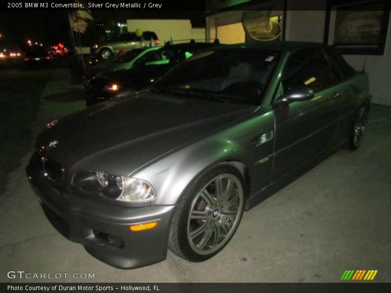Silver Grey Metallic / Grey 2005 BMW M3 Convertible