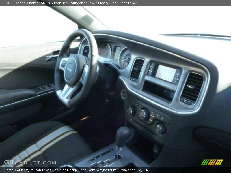 Stinger Yellow / Black/Super Bee Stripes 2012 Dodge Charger SRT8 Super Bee