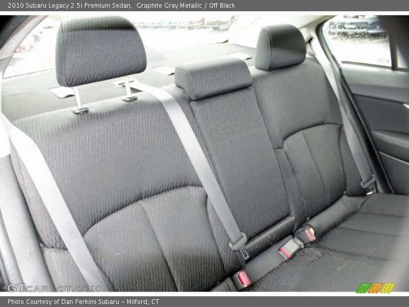 Graphite Gray Metallic / Off Black 2010 Subaru Legacy 2.5i Premium Sedan