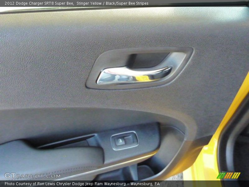 Stinger Yellow / Black/Super Bee Stripes 2012 Dodge Charger SRT8 Super Bee