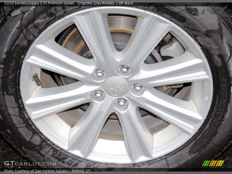  2010 Legacy 2.5i Premium Sedan Wheel