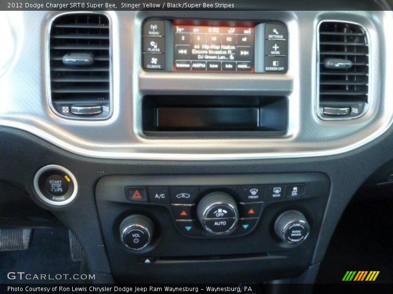 Stinger Yellow / Black/Super Bee Stripes 2012 Dodge Charger SRT8 Super Bee