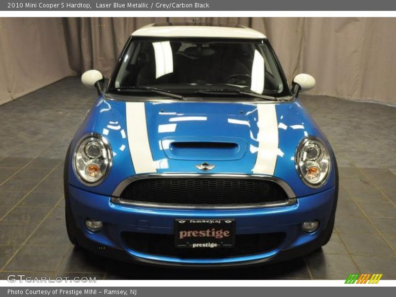 Laser Blue Metallic / Grey/Carbon Black 2010 Mini Cooper S Hardtop