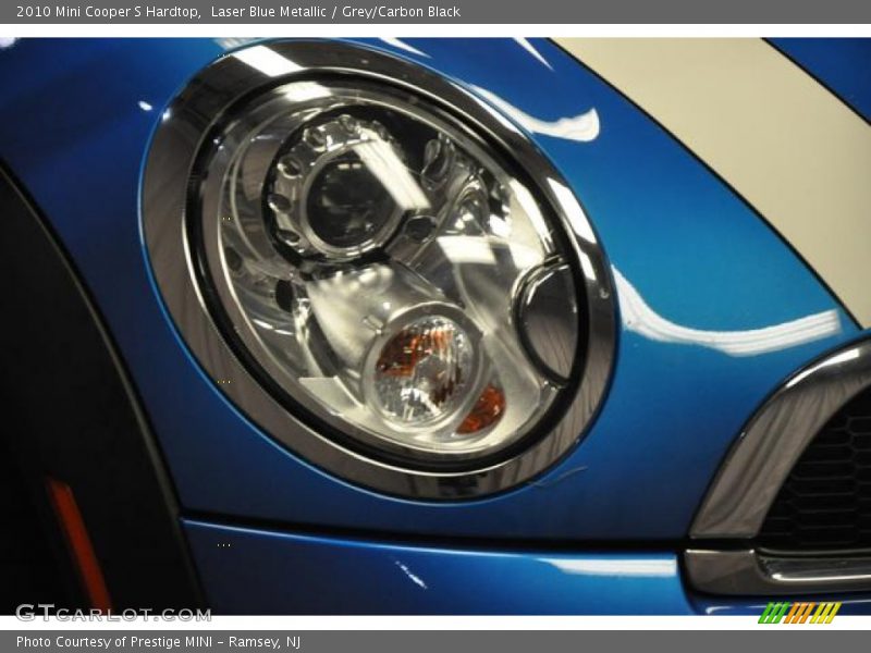 Laser Blue Metallic / Grey/Carbon Black 2010 Mini Cooper S Hardtop