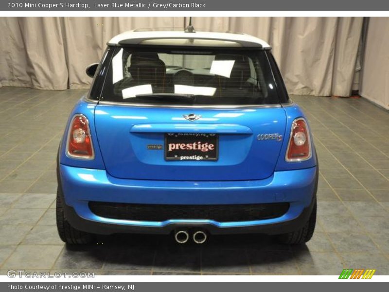 Laser Blue Metallic / Grey/Carbon Black 2010 Mini Cooper S Hardtop