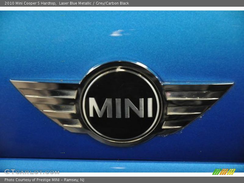 Laser Blue Metallic / Grey/Carbon Black 2010 Mini Cooper S Hardtop