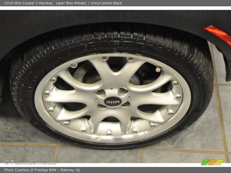 Laser Blue Metallic / Grey/Carbon Black 2010 Mini Cooper S Hardtop
