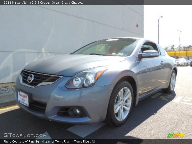 Ocean Gray / Charcoal 2011 Nissan Altima 2.5 S Coupe