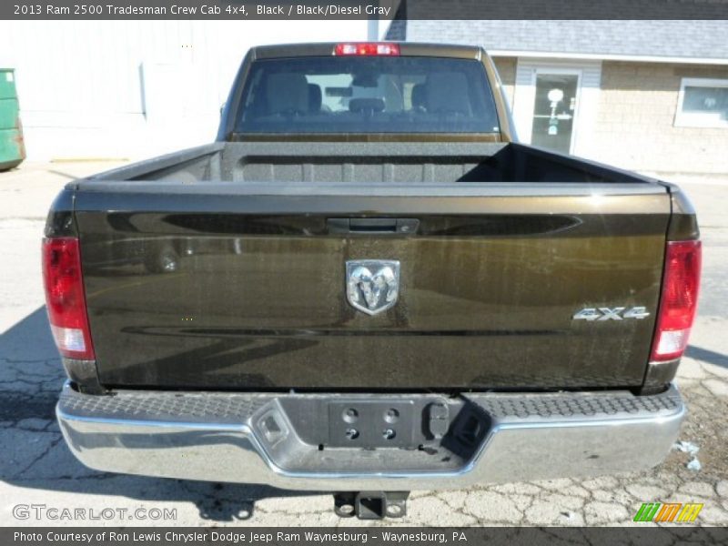 Black / Black/Diesel Gray 2013 Ram 2500 Tradesman Crew Cab 4x4