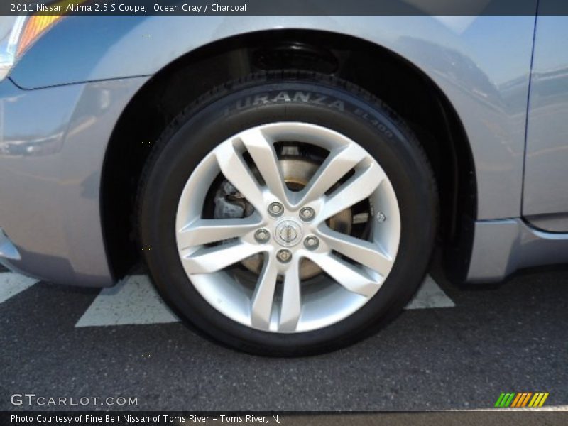 Ocean Gray / Charcoal 2011 Nissan Altima 2.5 S Coupe