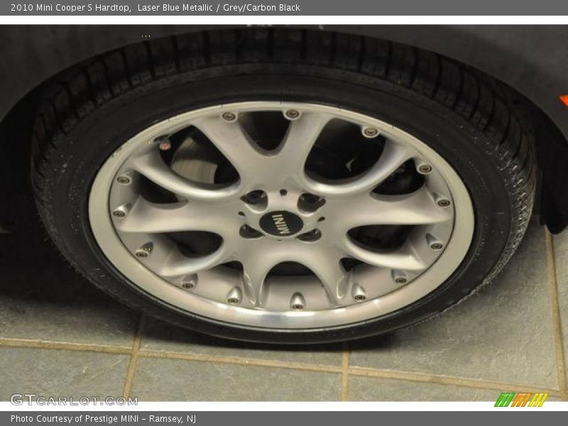 Laser Blue Metallic / Grey/Carbon Black 2010 Mini Cooper S Hardtop
