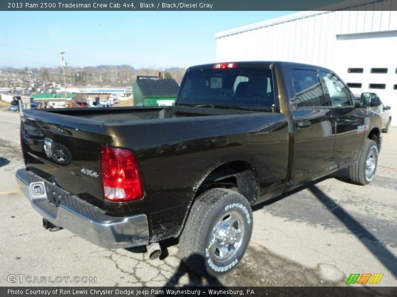 Black / Black/Diesel Gray 2013 Ram 2500 Tradesman Crew Cab 4x4