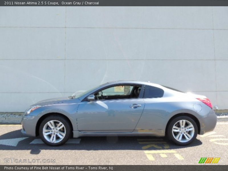 Ocean Gray / Charcoal 2011 Nissan Altima 2.5 S Coupe
