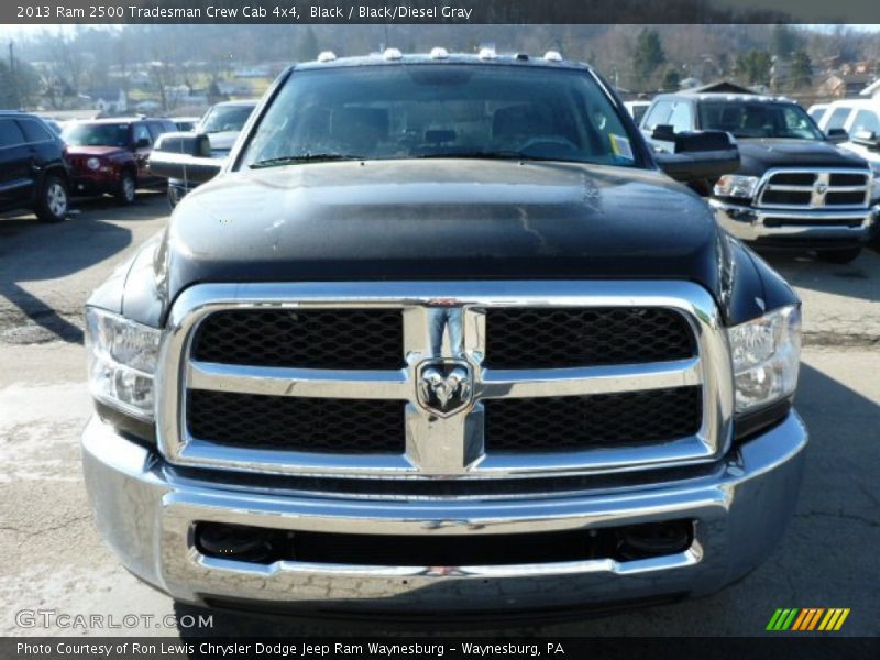 Black / Black/Diesel Gray 2013 Ram 2500 Tradesman Crew Cab 4x4