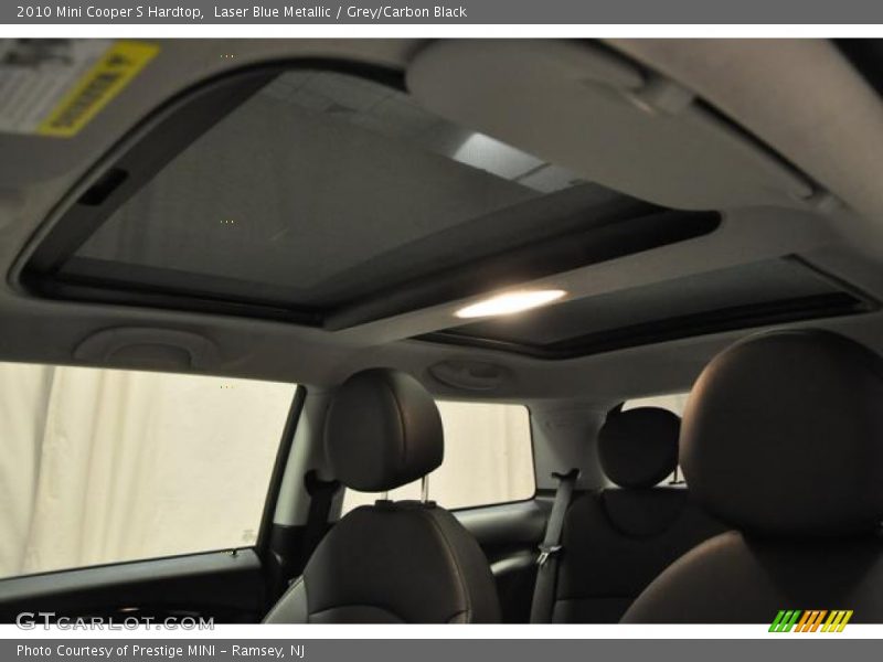 Laser Blue Metallic / Grey/Carbon Black 2010 Mini Cooper S Hardtop