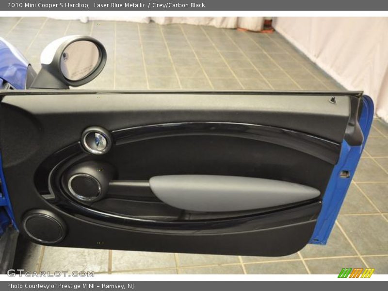 Laser Blue Metallic / Grey/Carbon Black 2010 Mini Cooper S Hardtop
