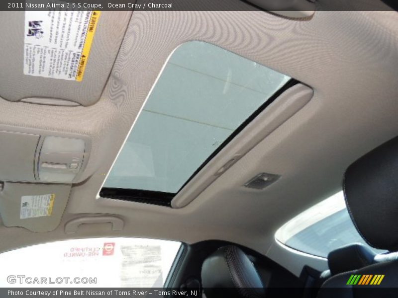 Ocean Gray / Charcoal 2011 Nissan Altima 2.5 S Coupe