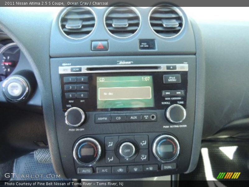 Ocean Gray / Charcoal 2011 Nissan Altima 2.5 S Coupe