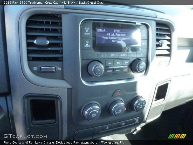 Controls of 2013 2500 Tradesman Crew Cab 4x4
