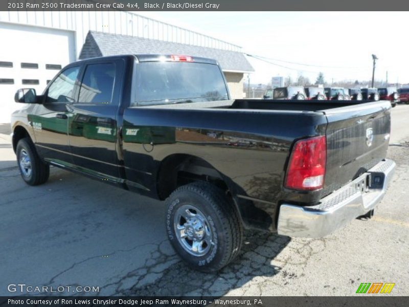 Black / Black/Diesel Gray 2013 Ram 2500 Tradesman Crew Cab 4x4