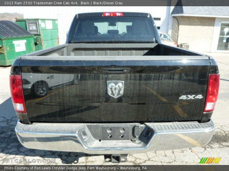Black / Black/Diesel Gray 2013 Ram 2500 Tradesman Crew Cab 4x4