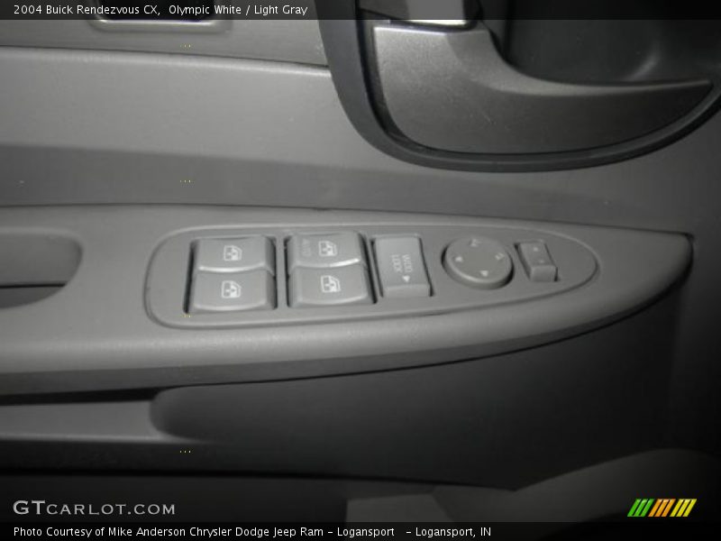 Olympic White / Light Gray 2004 Buick Rendezvous CX
