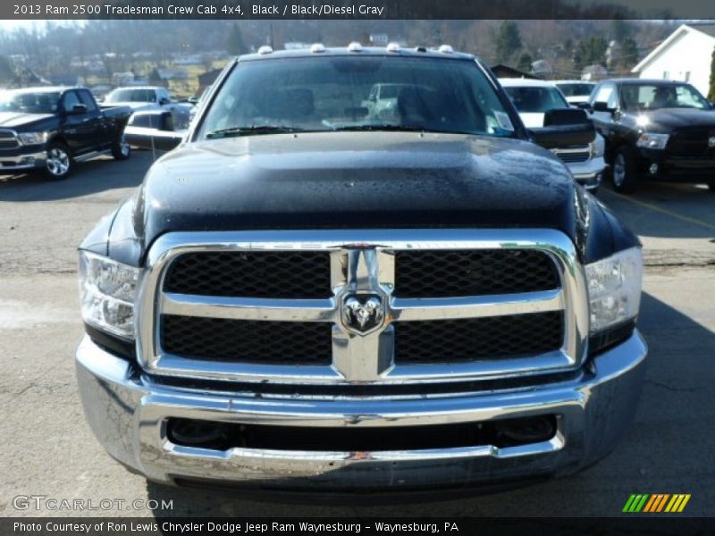 Black / Black/Diesel Gray 2013 Ram 2500 Tradesman Crew Cab 4x4