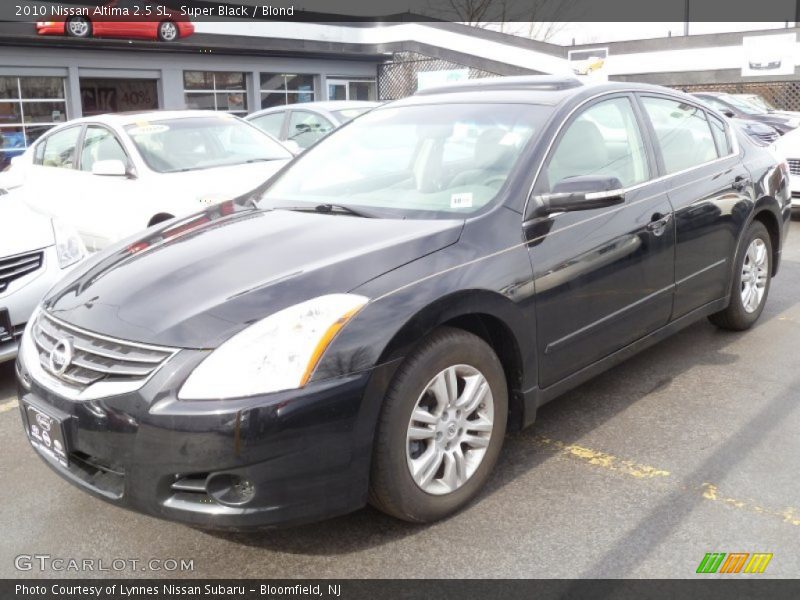 Super Black / Blond 2010 Nissan Altima 2.5 SL
