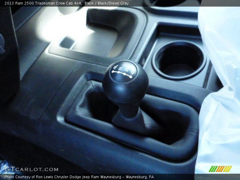 Black / Black/Diesel Gray 2013 Ram 2500 Tradesman Crew Cab 4x4