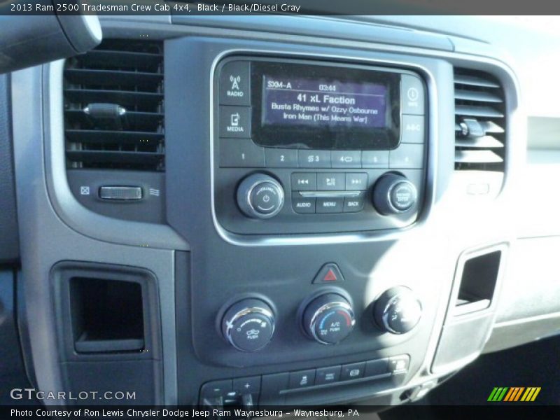 Black / Black/Diesel Gray 2013 Ram 2500 Tradesman Crew Cab 4x4