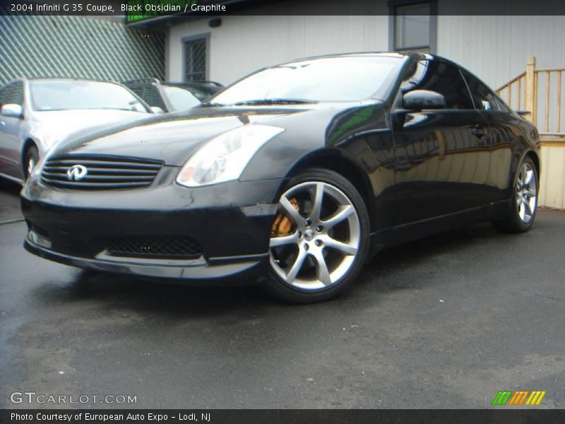 Black Obsidian / Graphite 2004 Infiniti G 35 Coupe
