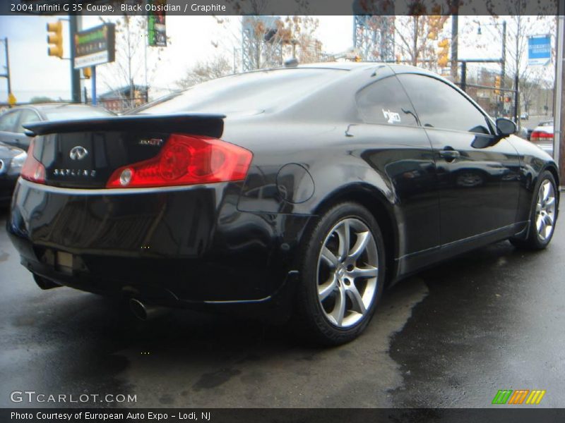 Black Obsidian / Graphite 2004 Infiniti G 35 Coupe