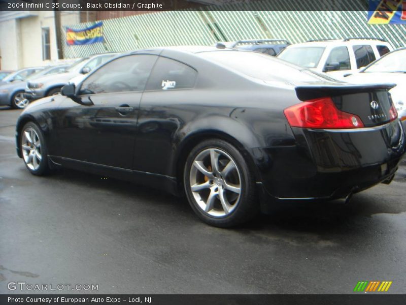 Black Obsidian / Graphite 2004 Infiniti G 35 Coupe