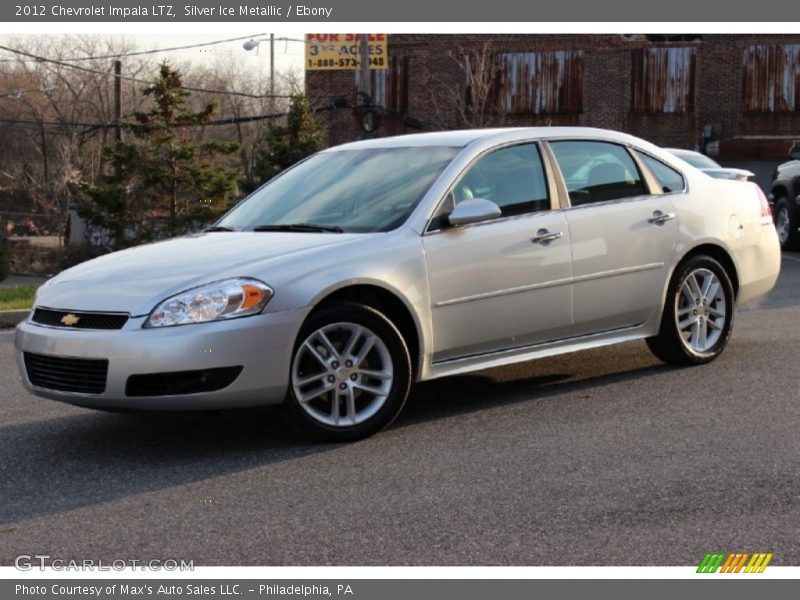 Silver Ice Metallic / Ebony 2012 Chevrolet Impala LTZ