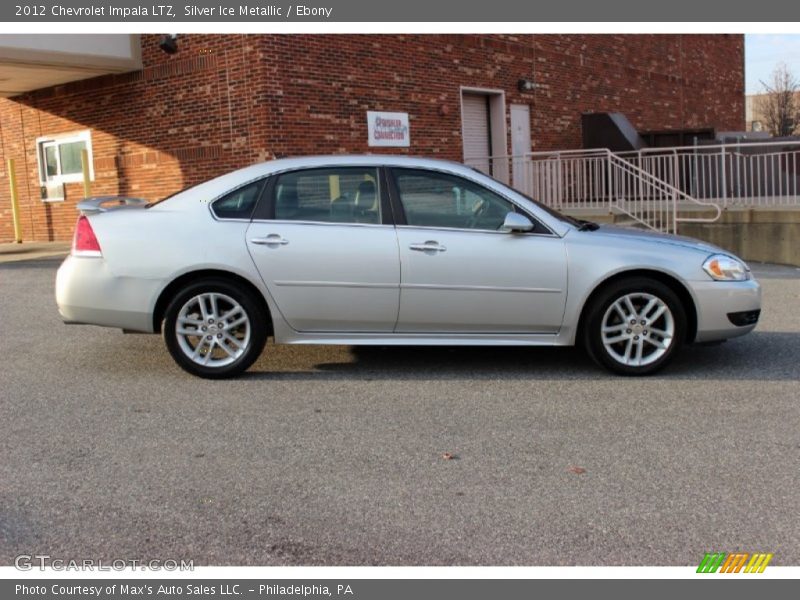 Silver Ice Metallic / Ebony 2012 Chevrolet Impala LTZ